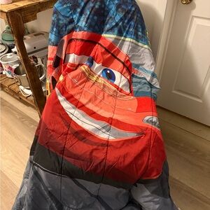 Disney Cars Comforter - Red, Blue, Gray